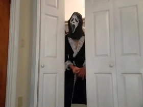 Step son spies on for halloween prank (preview)