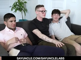 Adorable young twinks love anal sex