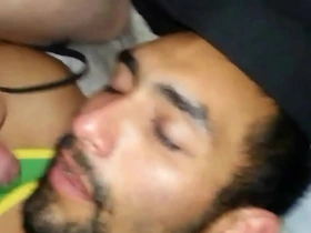After he's p out after party i cum in his mouth