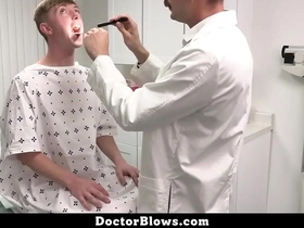Twink patient wants his favorite doctor's special treatment again - johnny b, andrew powers - doctorblows