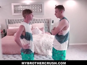 Twink stepbrothers fuck after arguing over clothes  - cole church , andrew powers