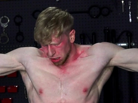 Hot young jock jesse stone sentenced to total domination in bdsm dungeon  - dreamboybondage.com