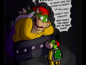 Bowser jr's curiosity